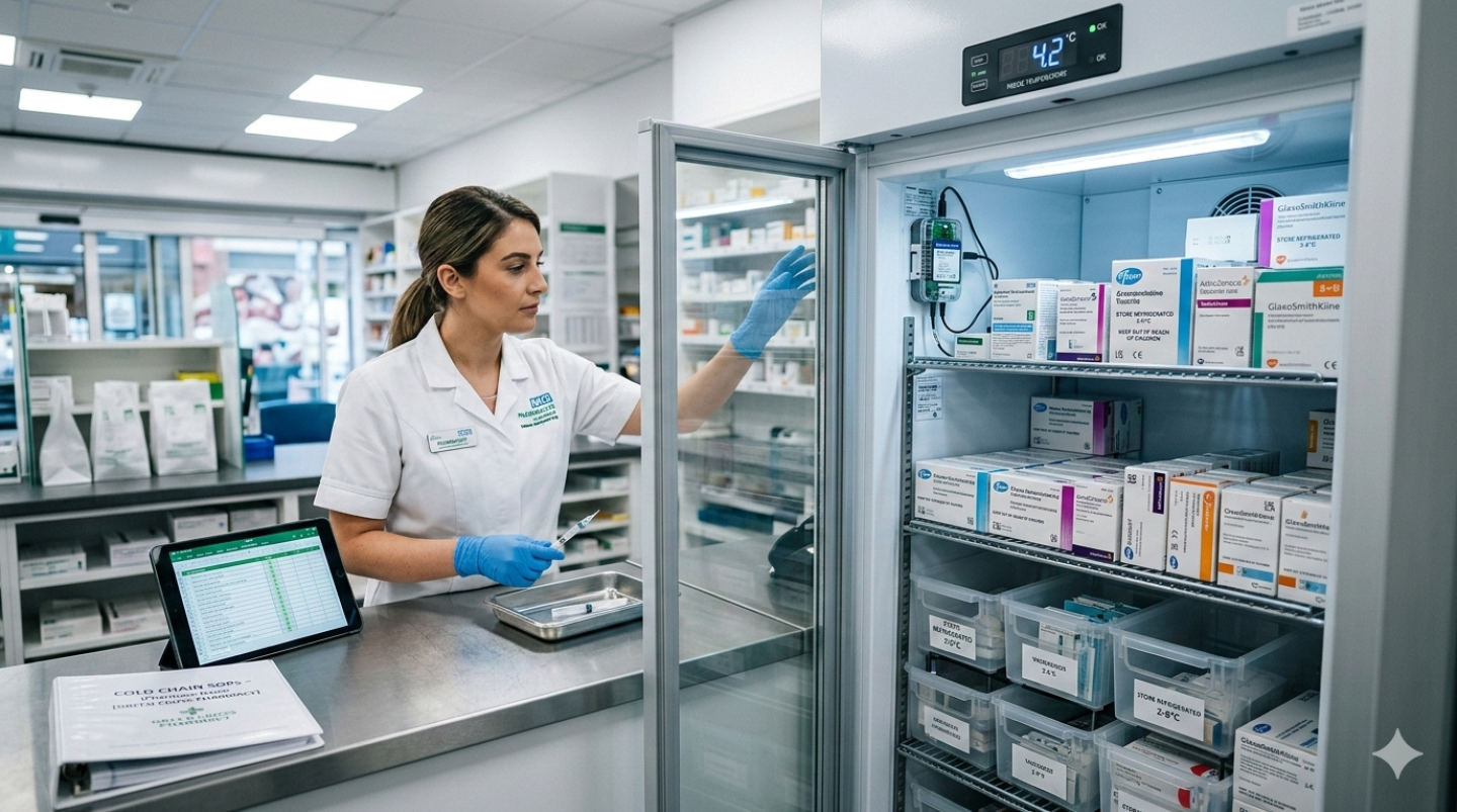 Cold Chain Storage Requirements for Pharmacies (UK Compliance Guide)