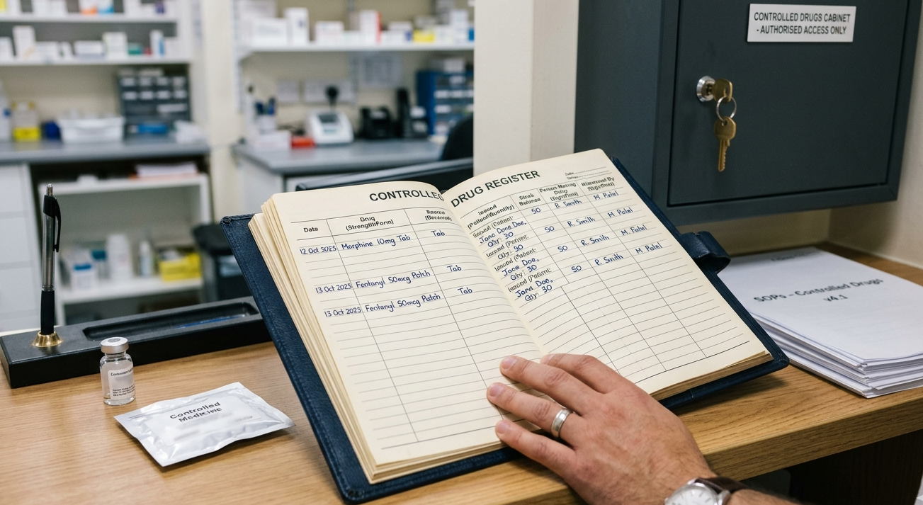 Controlled Drug Requirements: Storage, Registers & SOPs