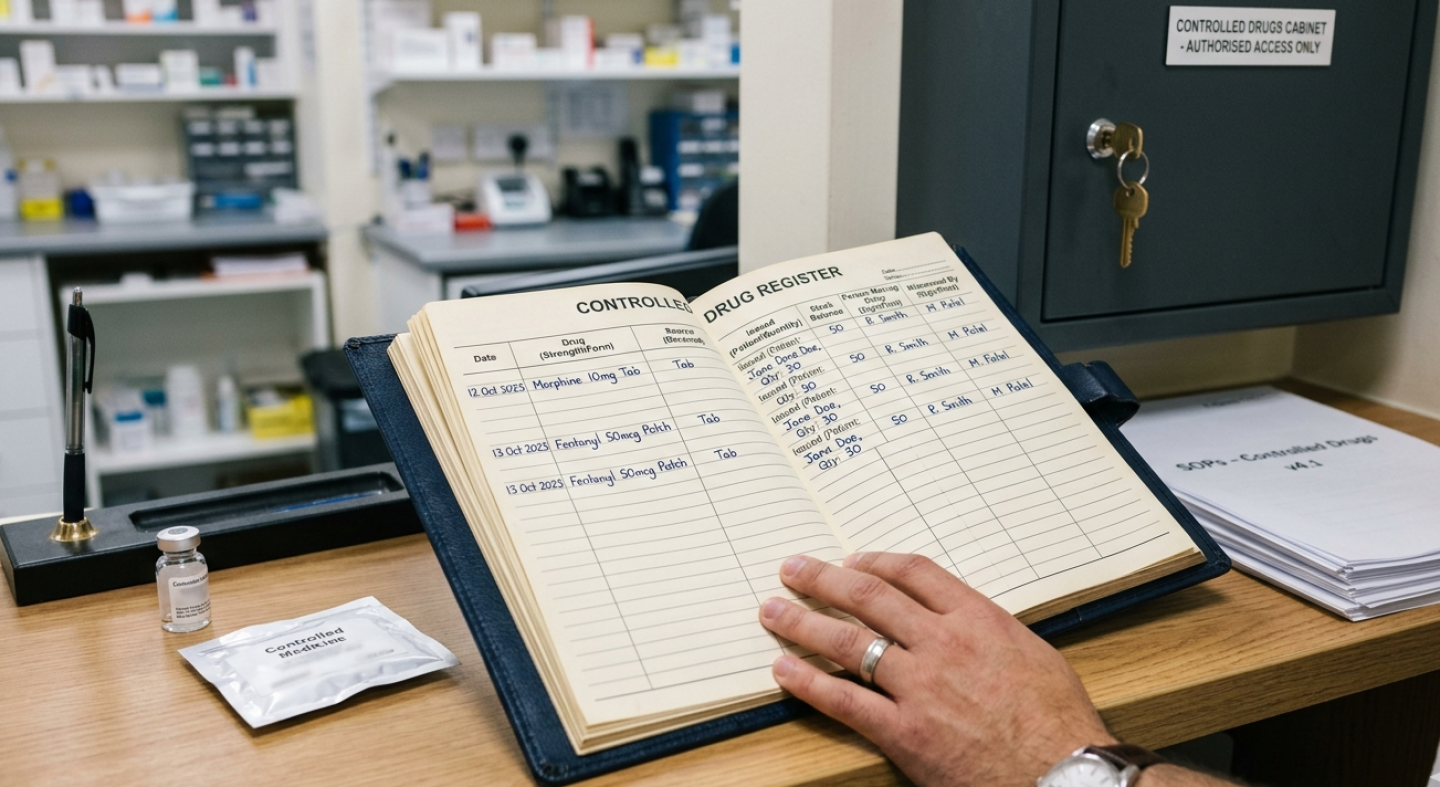 Controlled Drug Requirements: Storage, Registers & SOPs